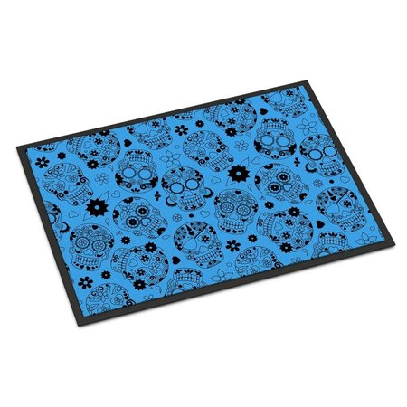 MICASA Day of the Dead Red Indoor or Outdoor Mat18 x 27 in. MI231169